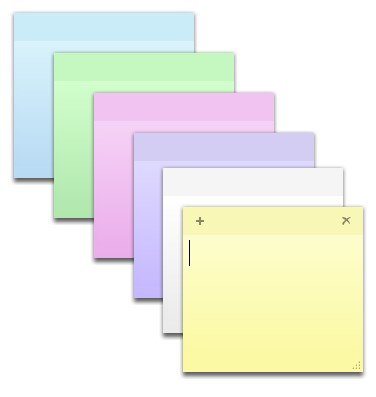 Записки-стикеры на Рабочий стол в Windows 7