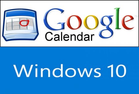 Использование календаря Google в приложении Календарь в Windows 10