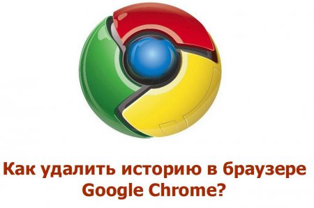 Как удалить историю в браузере Google Chrome?